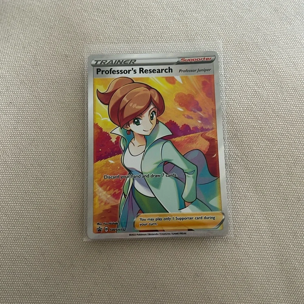Pokemon Professor's Research SWSH152 SWSH: Sword & Shield Promo Card Holo